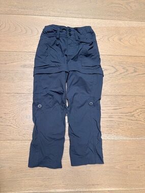 REI girls Sahara Navy Convertible Pants
